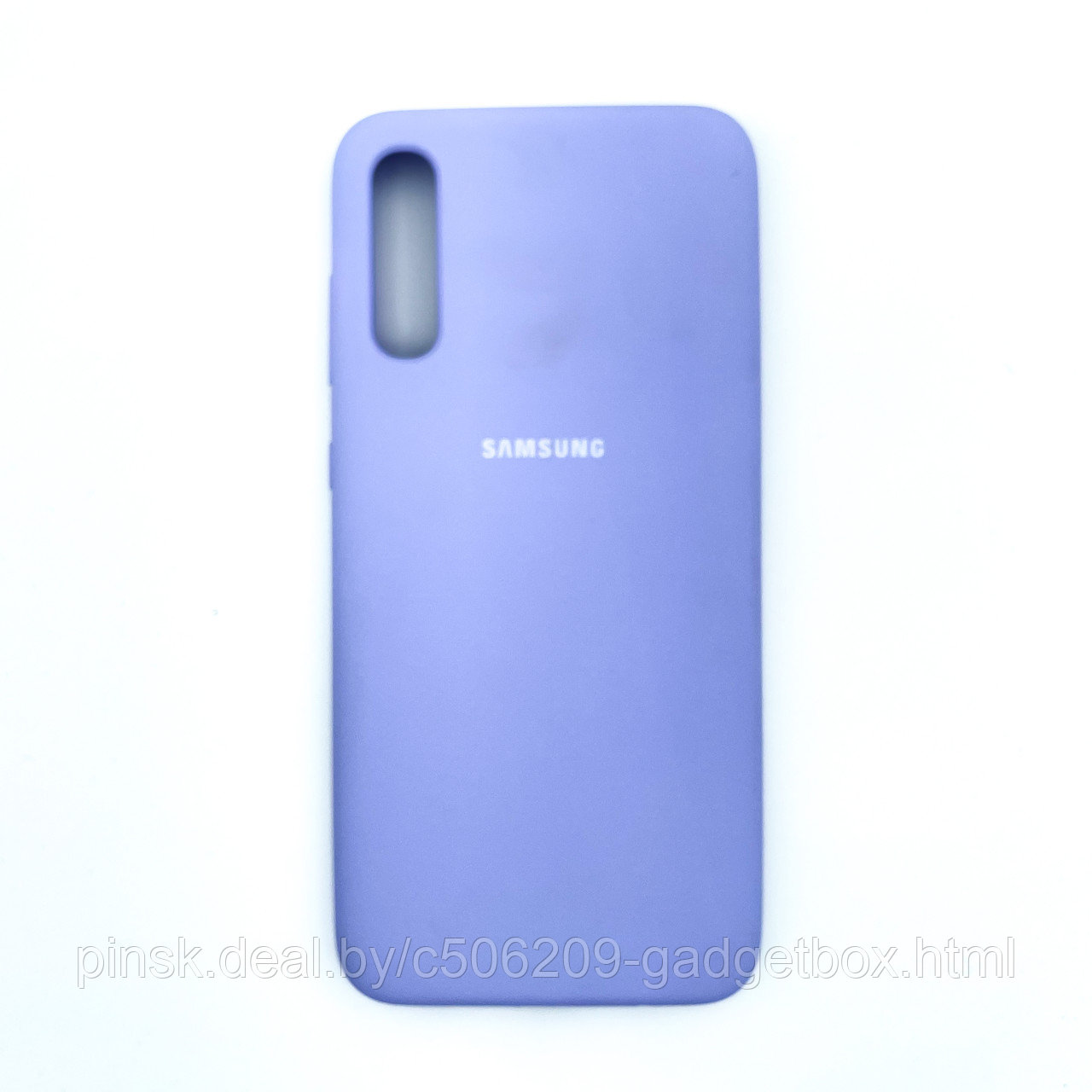Чехол Silicone Cover для Samsung A70, Фиалковый - фото 1 - id-p154459569