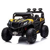 Детский электромобиль RiverToys C111CC (желтый) полноприводный