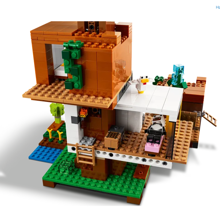 Конструктор LEGO Minecraft Современный домик на дереве 21174 - фото 2 - id-p154463497