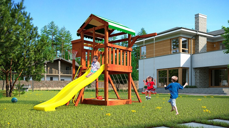 Детский спортивная площадка для дачи Савушка ХИТ 1 - фото 4 - id-p154421400