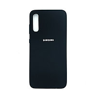 Чехол Silicone Cover для Samsung A70, Черный