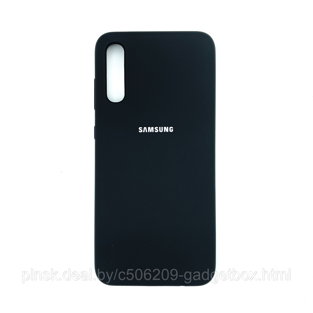 Чехол Silicone Cover для Samsung A70, Черный - фото 1 - id-p154459567