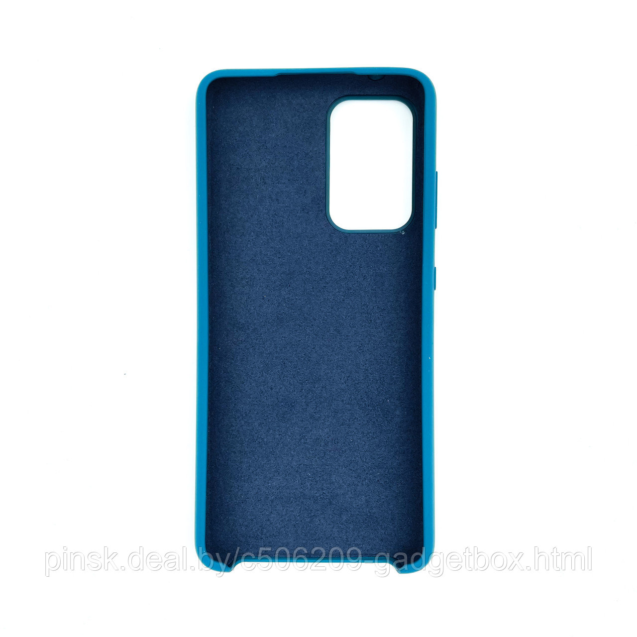 Чехол Silicone Cover для Samsung A52, Изумрудный - фото 2 - id-p154459562