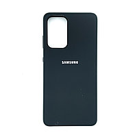 Чехол Silicone Cover для Samsung A52, Черный