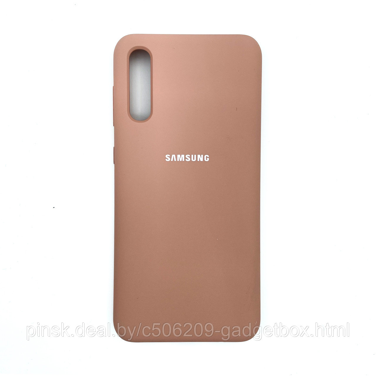 Чехол Silicone Cover для Samsung A51, Нежно-розовый - фото 1 - id-p154459552