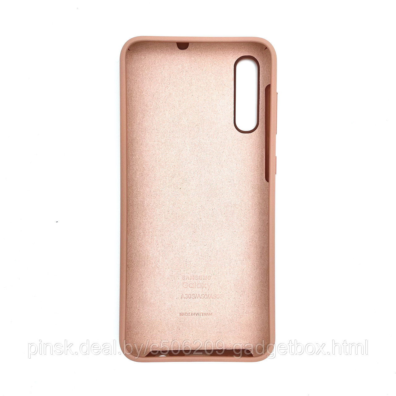 Чехол Silicone Cover для Samsung A51, Нежно-розовый - фото 2 - id-p154459552