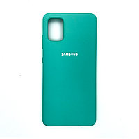 Чехол Silicone Cover для Samsung A51, Мятный