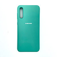 Чехол Silicone Cover для Samsung A50 / A50S / A30S, Мятный