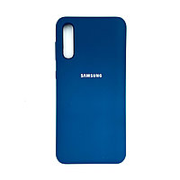 Чехол Silicone Cover для Samsung A50 / A50S / A30S, Синий