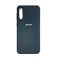 Чехол Silicone Cover для Samsung A50 / A50S / A30S, Черный