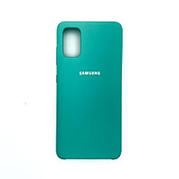 Чехол Silicone Cover для Samsung A41, Мятный