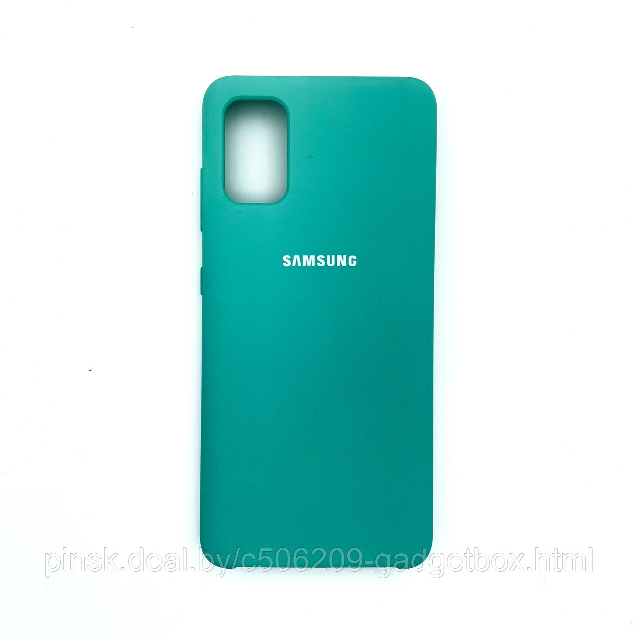 Чехол Silicone Cover для Samsung A41, Мятный - фото 1 - id-p154459541