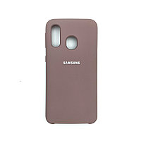 Чехол Silicone Cover для Samsung A40, Лавандовый