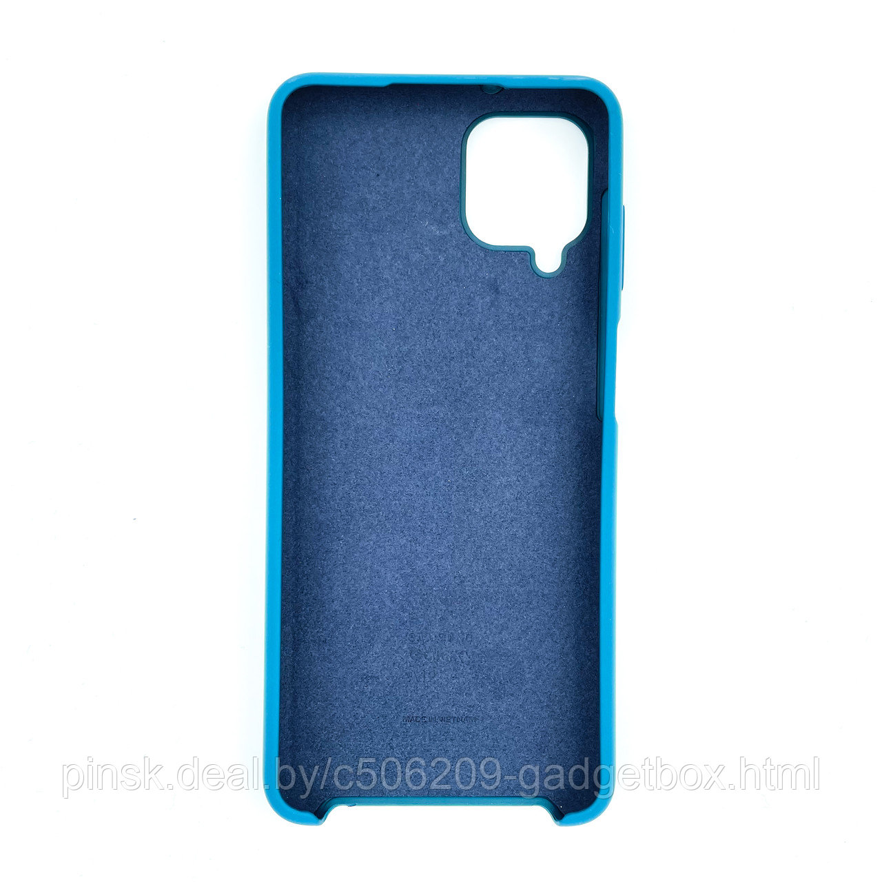 Чехол Silicone Cover для Samsung A12, Изумрудный - фото 2 - id-p154459509