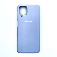 Чехол Silicone Cover для Samsung A12, Фиалковый