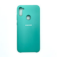 Чехол Silicone Cover для Samsung A11/M11, Мятный