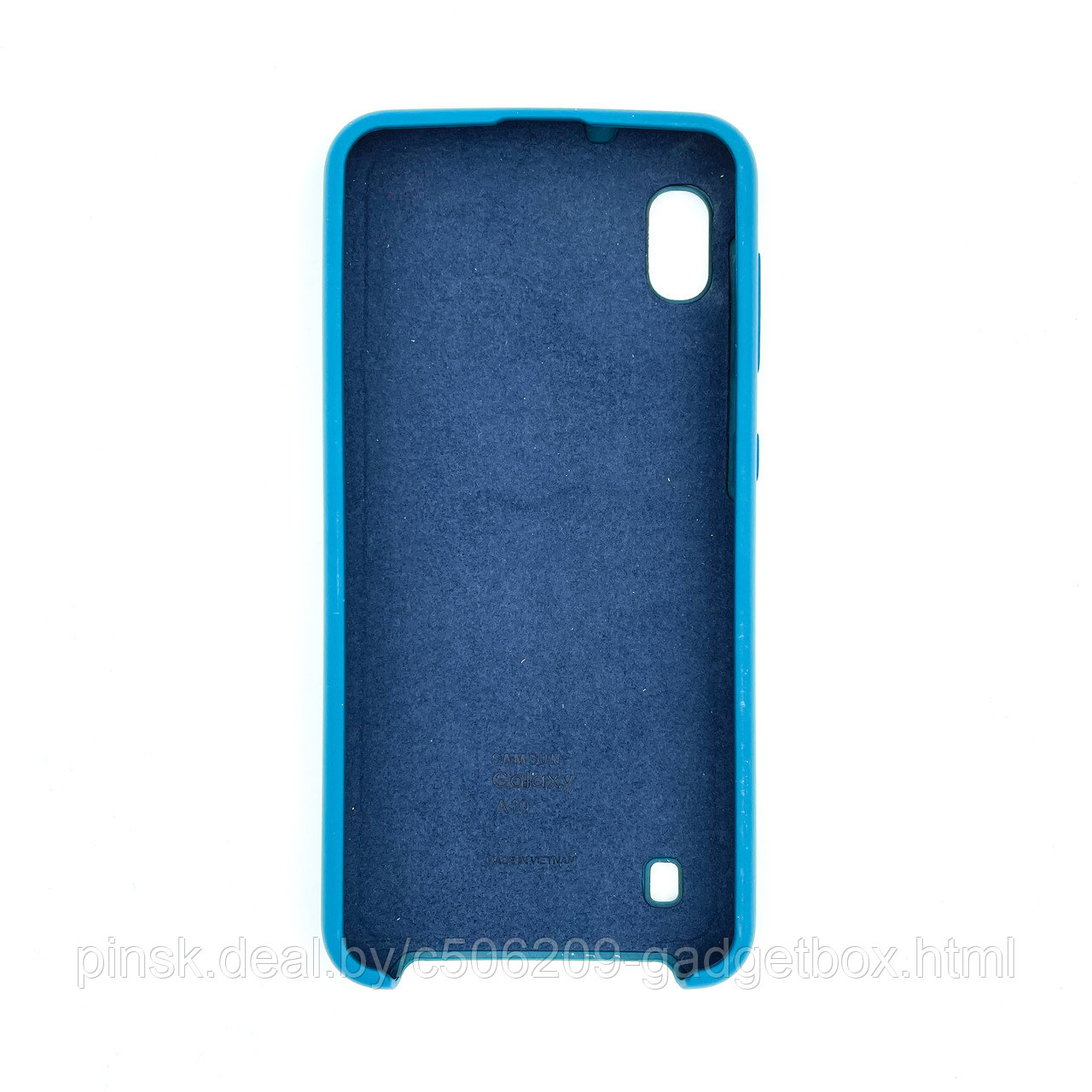 Чехол Silicone Cover для Samsung A10 / M10, Изумрудный - фото 2 - id-p154459496