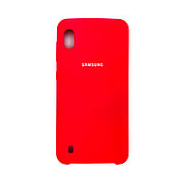 Чехол Silicone Cover для Samsung A10 / M10, Фуксия