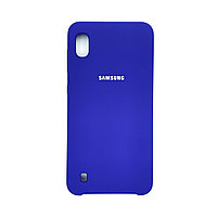 Чехол Silicone Cover для Samsung A10 / M10, Черничный