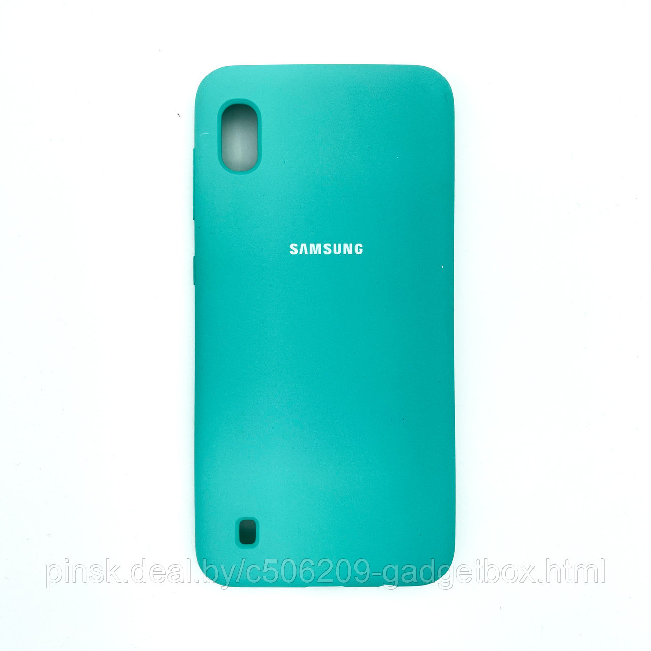 Чехол Silicone Cover для Samsung A10 / M10, Мятный - фото 1 - id-p154459491