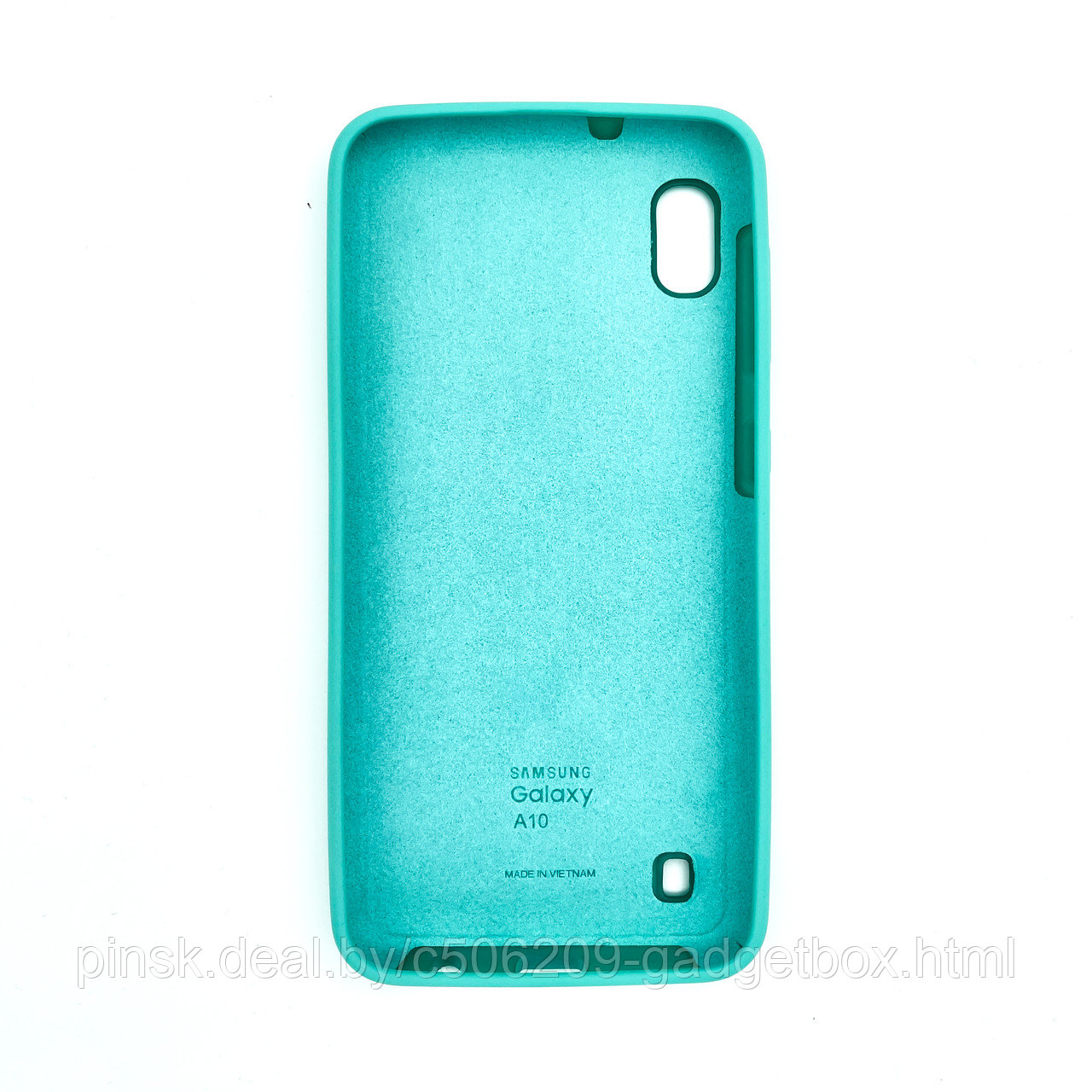 Чехол Silicone Cover для Samsung A10 / M10, Мятный - фото 2 - id-p154459491
