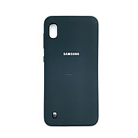 Чехол Silicone Cover для Samsung A10 / M10, Черный