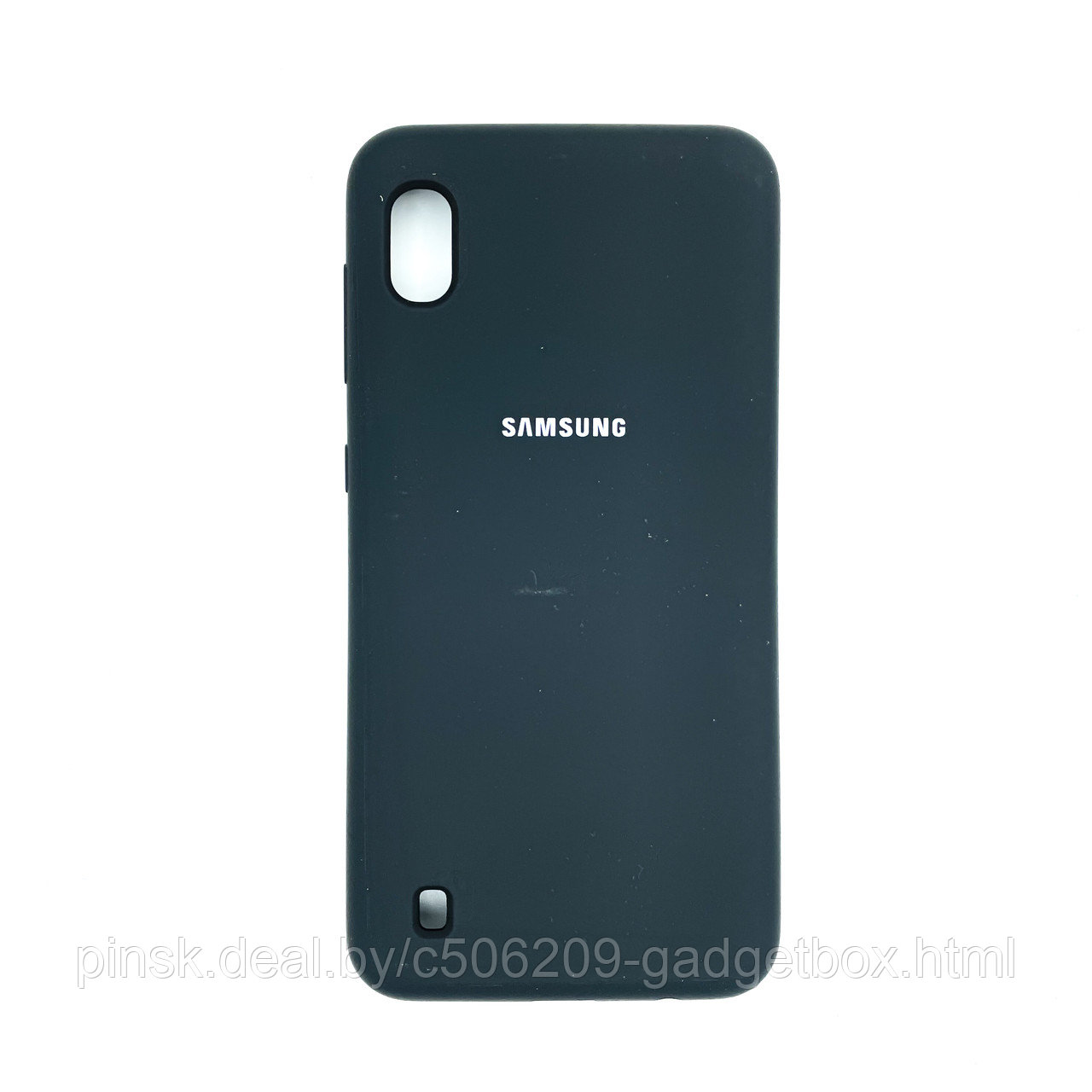 Чехол Silicone Cover для Samsung A10 / M10, Черный - фото 1 - id-p154459490