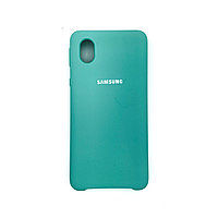 Чехол Silicone Cover для Samsung A01 Core / M01 Core, Мятный