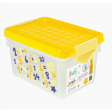 Ящик для хранения Play&Learn желтый 205х140х70 мм 5.1л Little Angel LA1052ЖТ