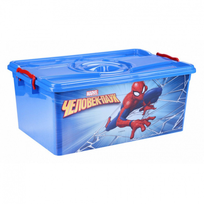 Ящик для игрушек Альтернатива Человек-паук 40л М7381 - фото 1 - id-p147887263