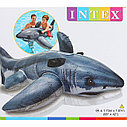 Детский надувной круг для плавания Intex Интекс с ручками плавательный (57525 NP), надувные платформы и круги, фото 3