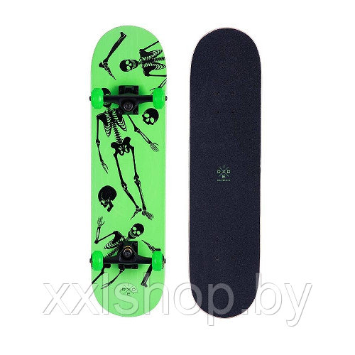 Скейтборд Ridex Bones 31.6 X8 green - фото 1 - id-p154489517