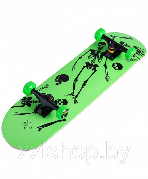 Скейтборд Ridex Bones 31.6 X8 green - фото 3 - id-p154489517