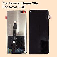 Дисплей Original для Huawei Honor 30S/Nova 7SE В сборе с тачскрином Черный