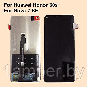 Дисплей Original для Huawei Honor 30S/Nova 7SE В сборе с тачскрином Черный