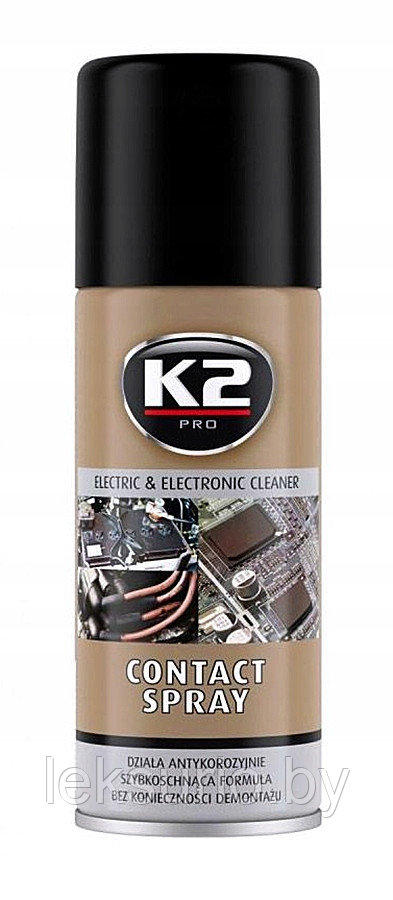 K2 kontakt spray очиститель контактов 400 мл W125