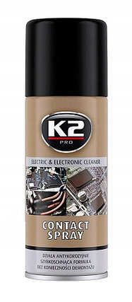 K2 kontakt spray очиститель контактов 400 мл W125, фото 2