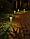 Фонарь садовый ЧУДЕСНЫЙ САД "Тысячелистник" св/диодный проекционный на солнеч. батарее, металл, фото 6