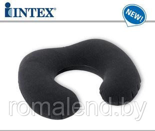 Надувная подушка-подголовник Intex Travel Pillow 68675 для шеи - фото 4 - id-p154455965