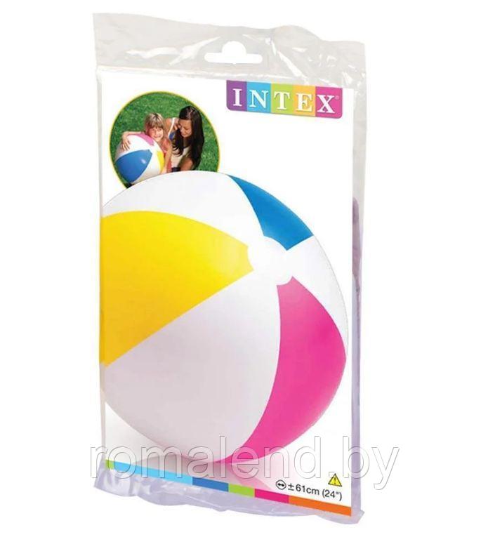 Детский надувной мяч INTEX, от 3 до 6 лет, разноцветный (61х61см). арт.59030NP - фото 2 - id-p154498458