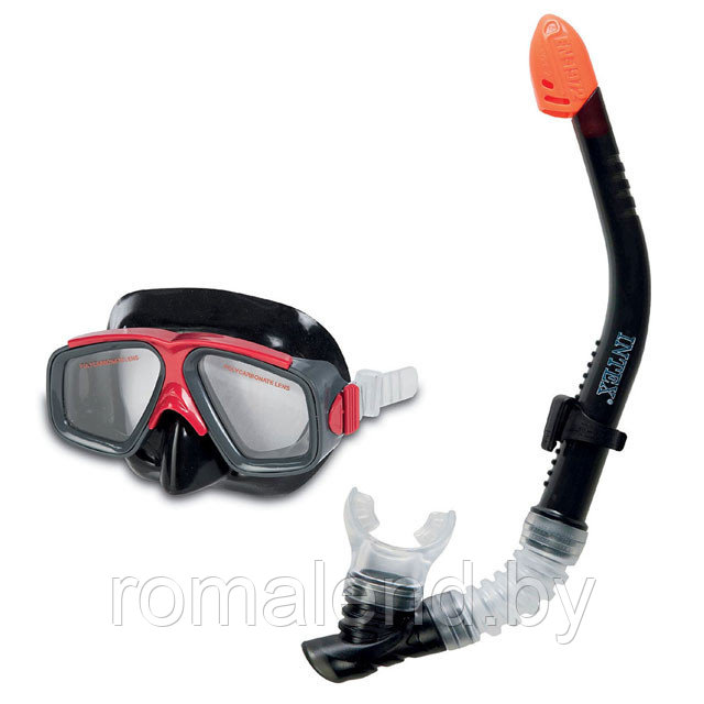 Набор для плавания маска и трубка INTEX 55949 - фото 2 - id-p154499470