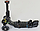 4110 Самокат Scooter 5 в 1 с ПОДНОЖКОЙ и родительской ручкой, принт ГРАФФИТИ, фото 2