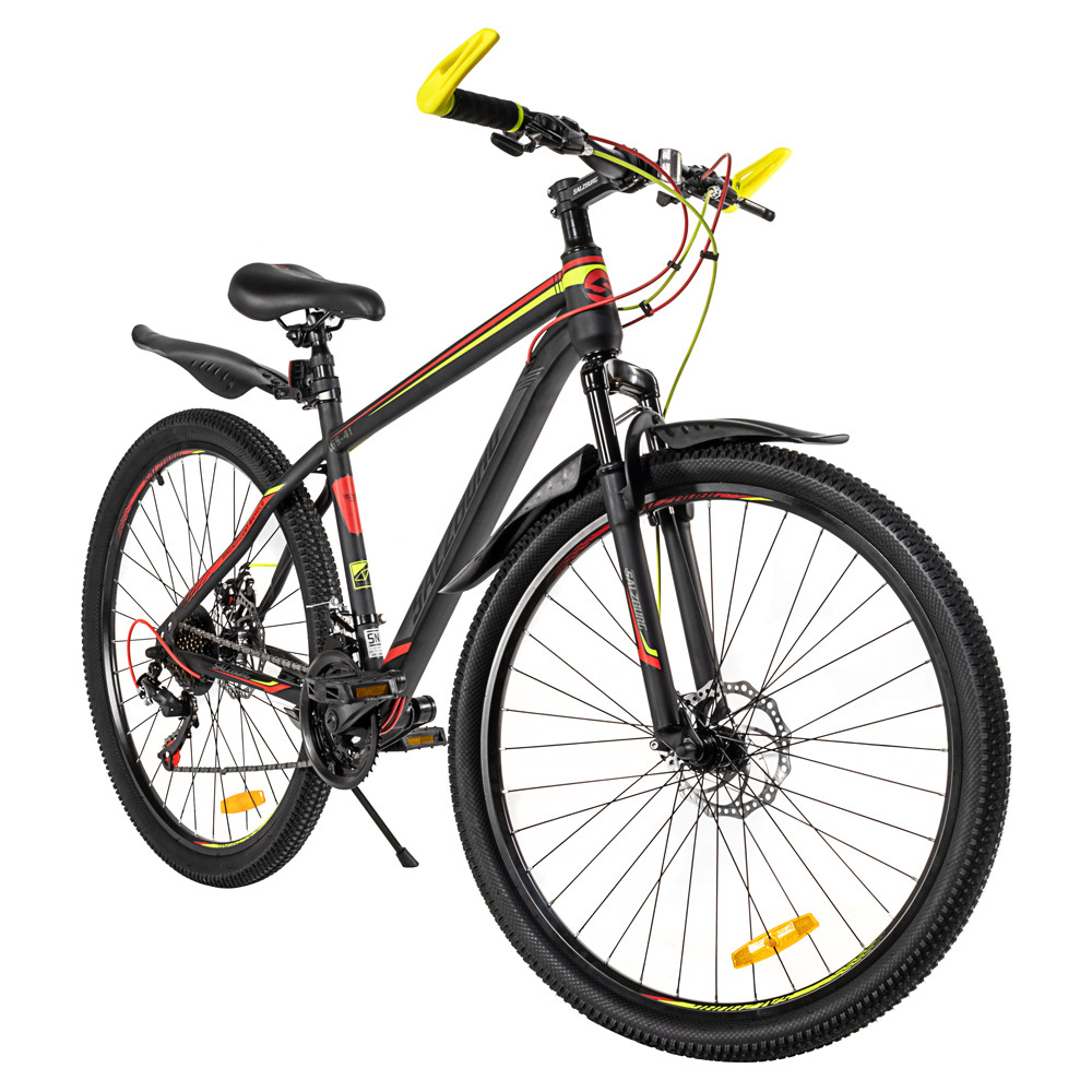 Горный велосипед RS Salzburg 27,5" (черный/желтый) - фото 1 - id-p154026462