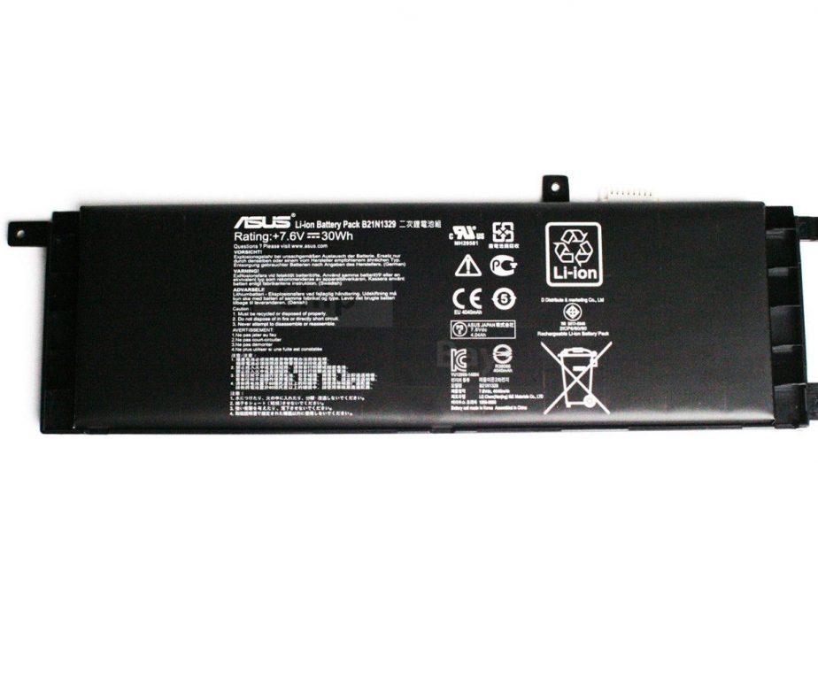 Аккумулятор (батарея) для ноутбука Asus X553 (B21N1329) 7.6V 4000mAh