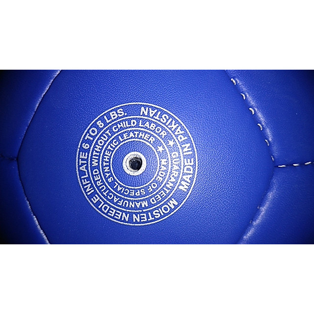 Мяч футбольный кожаный Барселона детский - фото 3 - id-p154665897