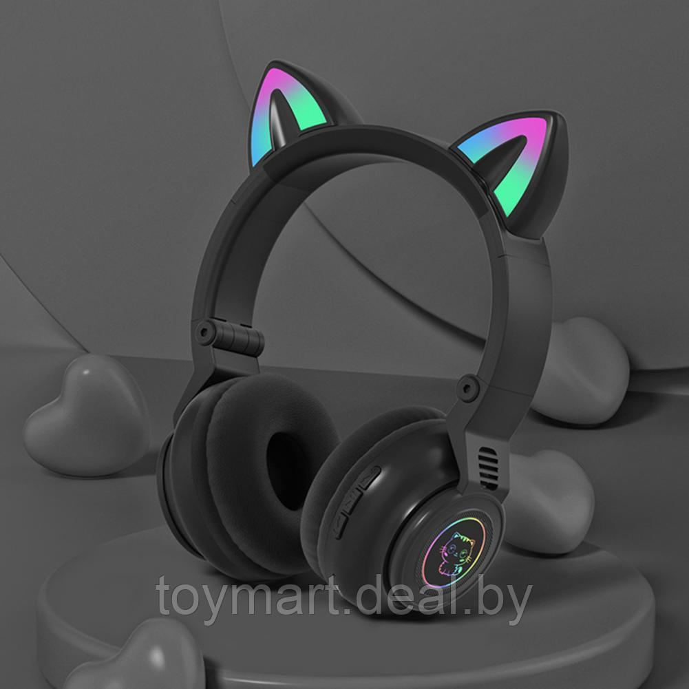 Наушники Cat Headset - беспроводные светящиеся с ушками, STN 26 - фото 10 - id-p154666430