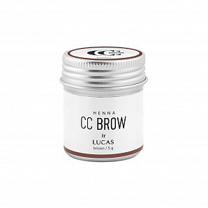 Хна для бровей CC Brow в баночке (brown-коричневый), 5 гр