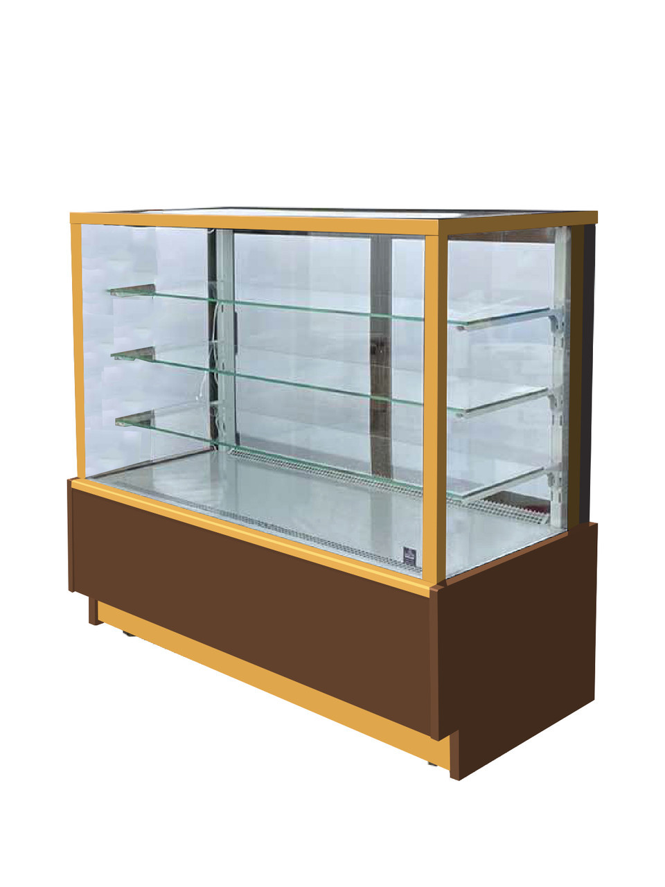 Кондитерская витрина холодильная SULA 0.9 GOLD вентилируемая (0 +7)