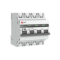 Автоматический выключатель ВА 47-63, 4Р 16А 
(C) 4,5кА EKF PROxima