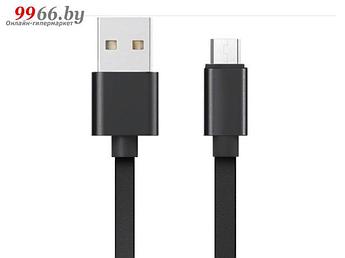 Аксессуар Media Gadget MU-002F USB - MicroUSB Black MGSNL002FBK